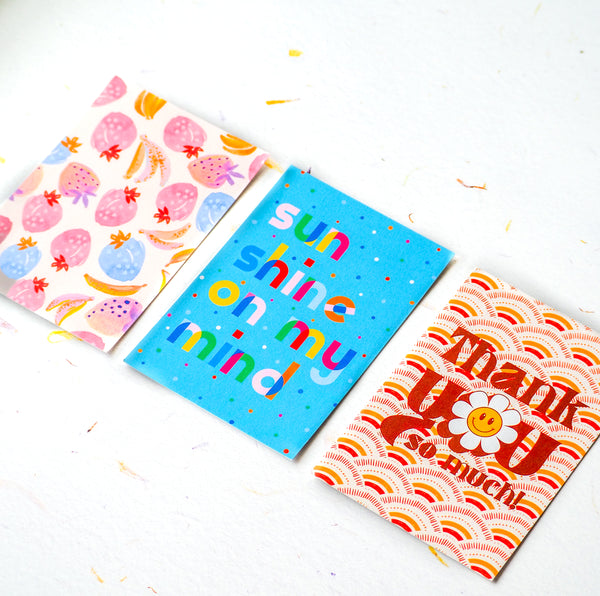 Groovy Thank You Cards