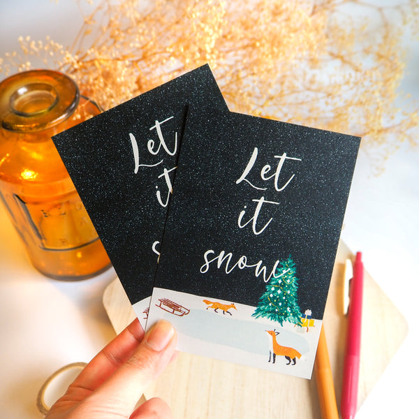 Let it Snow Holiday Cards